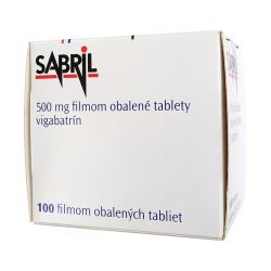 Сабрил (Вигабатрин) таблетки 500мг №100 (100 таблеток) в Рубцовске и области фото
