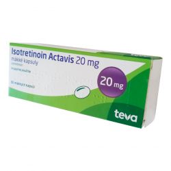 Изотретиноин Actavis (аналог Акненормин, Aknenormin) капс. 20мг 30шт в Рубцовске и области фото