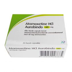 Атомоксетин HCL 40 мг Европа :: Аналог Когниттера :: Aurobindo капс. №30 в Рубцовске и области фото