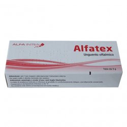 Альфатекс (Эубетал Антибиотико) глазная мазь 3г в Рубцовске и области фото