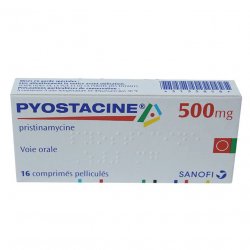 Пиостацин (Пристинамицин) таблетки 500мг №16 в Рубцовске и области фото