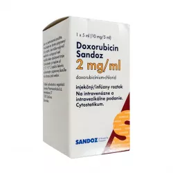 Доксорубицин Sandoz Словения/Австрия 2мг/мл фл. 5мл (10мг)