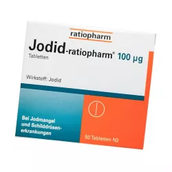 Йодид Ратиофарм (Калия Йодид) ГЕРМАНИЯ Ratiopharm 100мкг таб. №50