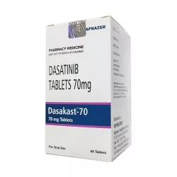 Дазатиниб (Dasakast) :: полный аналог Спрайсел :: таб. 70мг №60